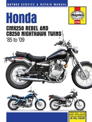 Honda CMX250 Rebel & CB250 Nighthawk Twins 1985-2009 (Haynes Repair Manual)