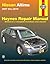 Nissan Altima 2007 thru 2010: 2007 thru 2010 (Haynes Repair Manual)