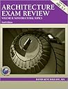 Architecture Exam Review, Vol. 2: Nonstructural Topics, 6th Edition