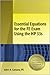 Essential Equations for the FE Exam Using the Hp 33s