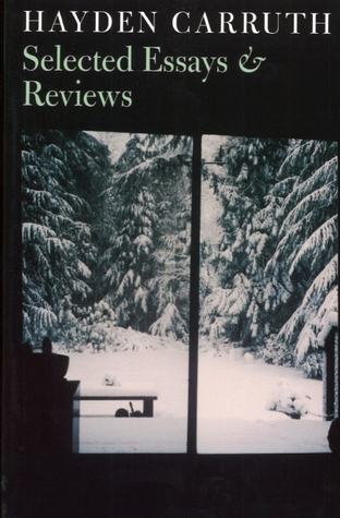 Selected Essays (Writing Re: Writing)