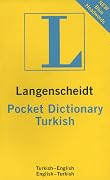 Langenscheidt Turkish Pocket Dictionary: Turisk-English / English-Turkish
