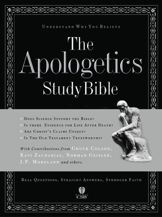 The Apologetics Study Bible (Apologetics Bible) Black