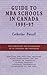 Guide to MBA Schools in Canada, 1995 97 by Catherine Purcell