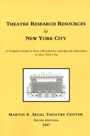 Theatre Research Resources in New York City