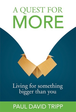A Quest For More: Living For Something Bigger than You (Paperback)