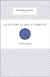 A Country Is Not a Company (Harvard Business Review Classics)