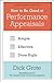 How to Be Good at Performance Appraisals by Dick Grote