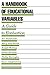 A Handbook of Educational Variables by Jeri Nowakowski