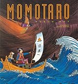 MOMOTARO: Peach Boy 絵本 HERITAGE MOMOTARO PEACH BOY HARDCOVER ISLAND HERITAGE 2nd Printing