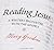 Reading Jesus: A Writer's Encounter with the Gospels
