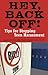 Hey, Back Off!: Tips for St...
