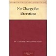 No Charge for Alterations  (Kindle Edition)
