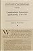 The Documentary History of the Ratification of the Constitution, Volume 1: Constitutional Documents and Records 1776-1787 (Volume 1)