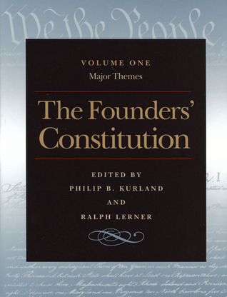 The Founders' Constitution (5 Volume Set)