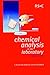 Chemical Analysis in the Laboratory: A Basic Guide