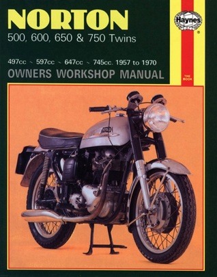 Norton 500, 600, 650 and 750 Twins Owners Workshop Manual, No. 187: '57-'70