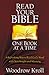 Read Your Bible One Book at a Time: A Refreshing Way to Read God's Word With New Insight and Meaning