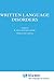 Written Language Disorders ...