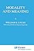 Modality and Meaning