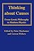 Thinking about Causes by Peter K. Machamer