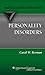 Personality Disorders by Carol W. Berman MD