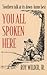 You All Spoken Here (Brown Thrasher Books)