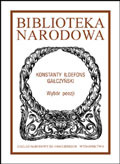 Wybór poezji (Paperback)