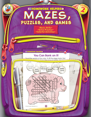 Mazes, Puzzles, and Games, Grade 2 (Homework Helper)