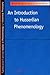 An Introduction to Husserlian Phenomenology by Rudolf Bernet