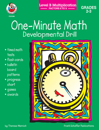 One Minute Math Level B Multiplication Factors 6 - 9 (Paperback)