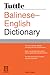 Tuttle Balinese-English Dictionary