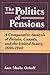 Politics of Pensions: A Comparative Analysis of Britain, Canada, and the United States, 1880–1940