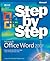 Microsoft Office Word 2007 Step by Step by Joyce Cox