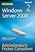 Windows Server® 2008 Administrators Pocket Consultant