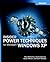 Insider Power Techniques for Microsoft Windows XP
