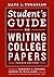 Student's Guide to Writing ...