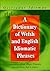 Dictionary of Welsh and English Idiomatic Phrases