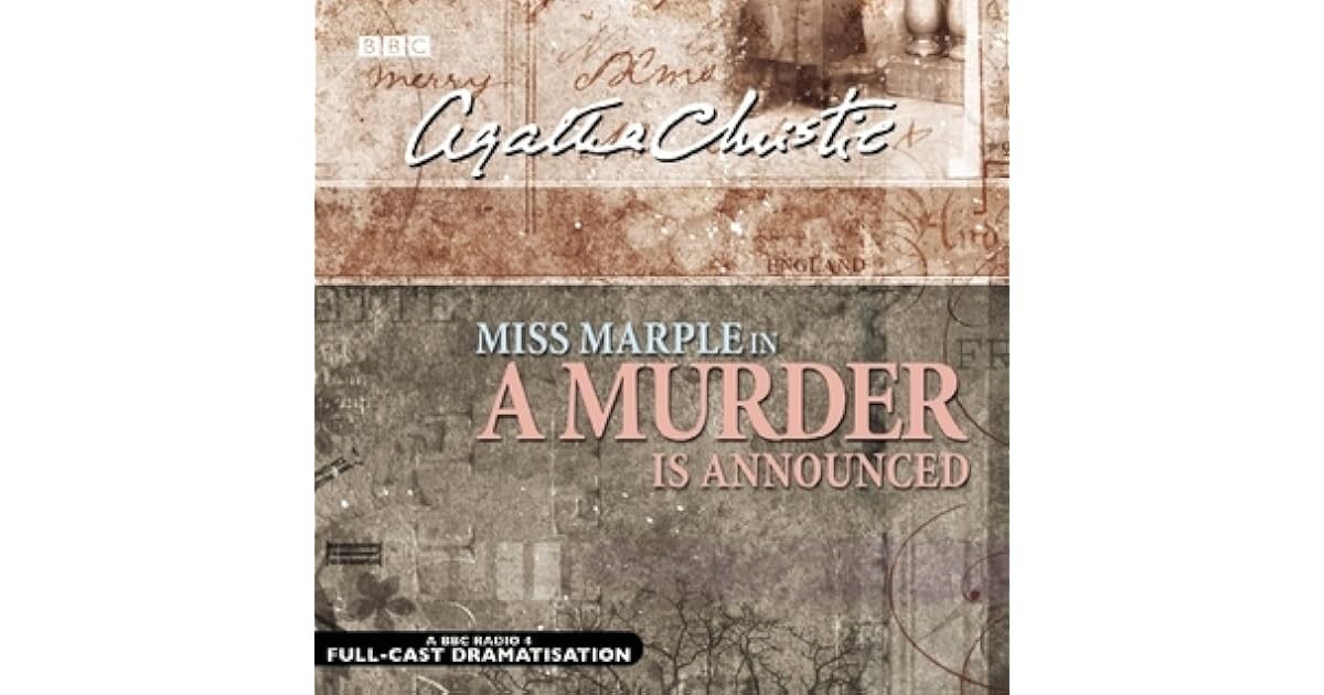 A Murder Is Announced A BBC
