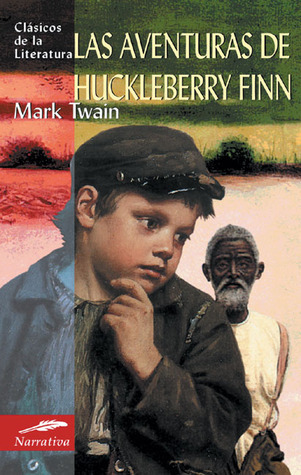 Portada de Las aventuras de Huckleberry Finn, de Mark Twain