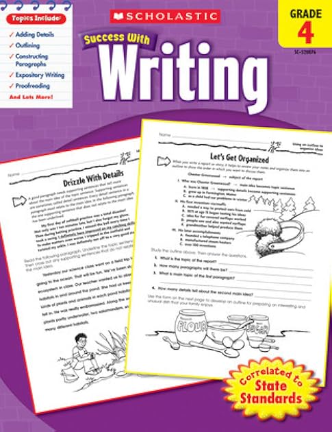 Scholastic Success with Writing: Grade 4