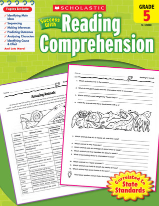 Scholastic Success With Reading Comprehension: Grade 5 Workbook (Paperback)