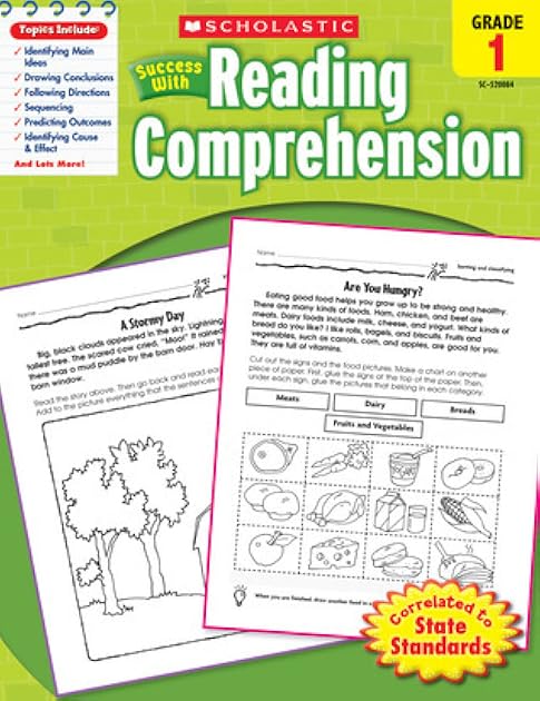 Scholastic Success with Reading Comprehension, Grades 1