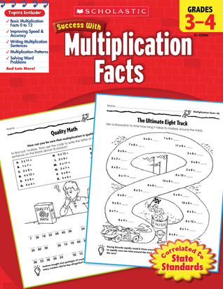 Scholastic Success With Multiplication Facts: Grades 3–4 Workbook (Paperback)