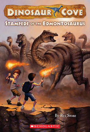 Stampede Of The Edmontosaurus (Dinosaur Cove, #6)