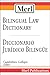 Merl Bilingual Law Dictionary/diccionario Juridico Bilingue (English and Spanish Edition)