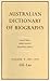 Australian Dictionary of Biography V9: 1891–1939, Gil–Las (Volume 9)