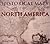 Historical Maps of North America by Michael Swift