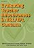 Evaluating Teacher Effectiv...