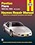 Pontiac Fiero (84-88) Haynes Repair Manual